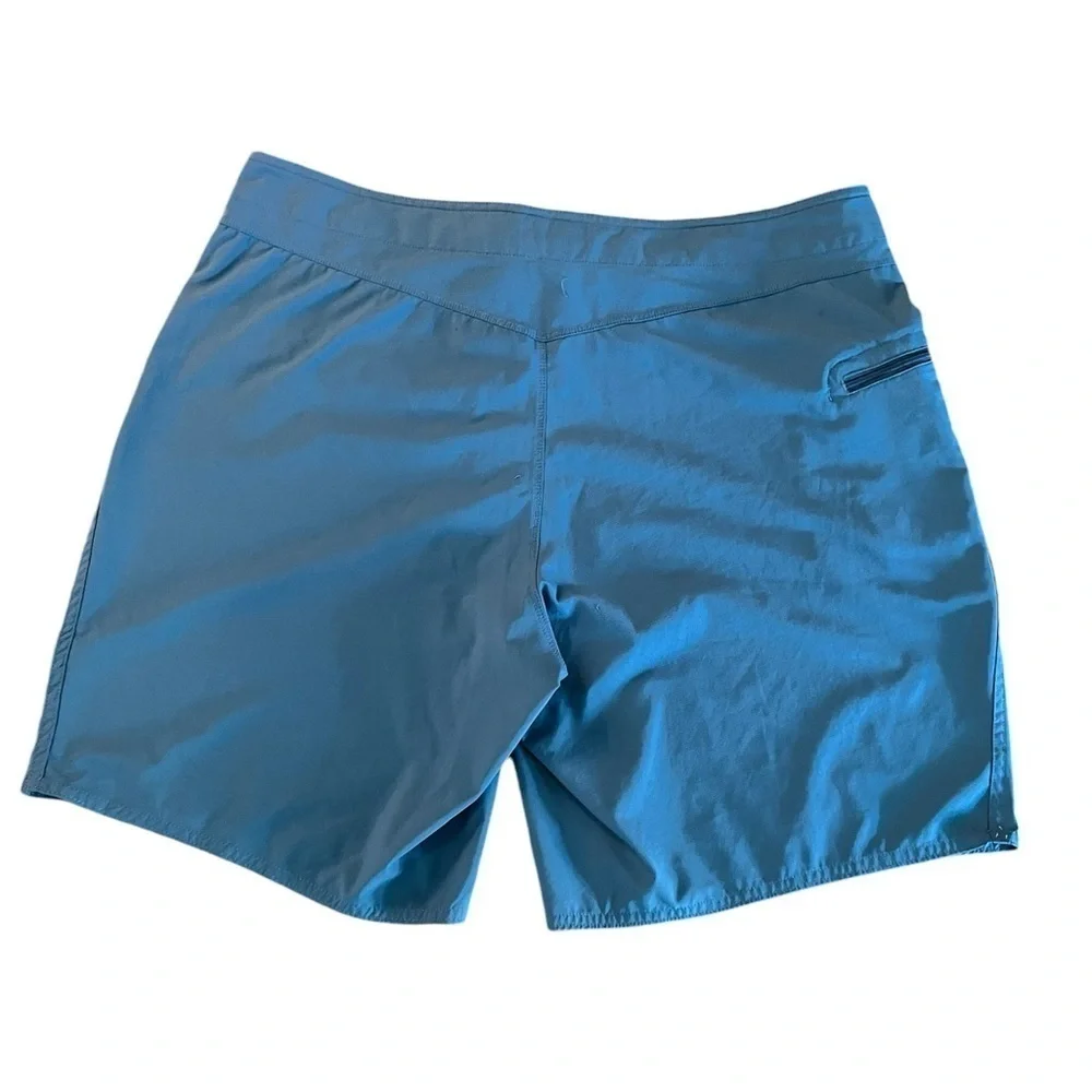 PATAGONIA MENS BLUE SWIM TRUNKS SIZE 38